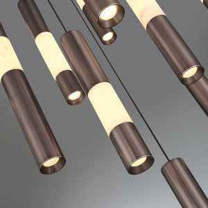 Ronda 15-Light 32" Integrated LED Multi Drop Chandelier