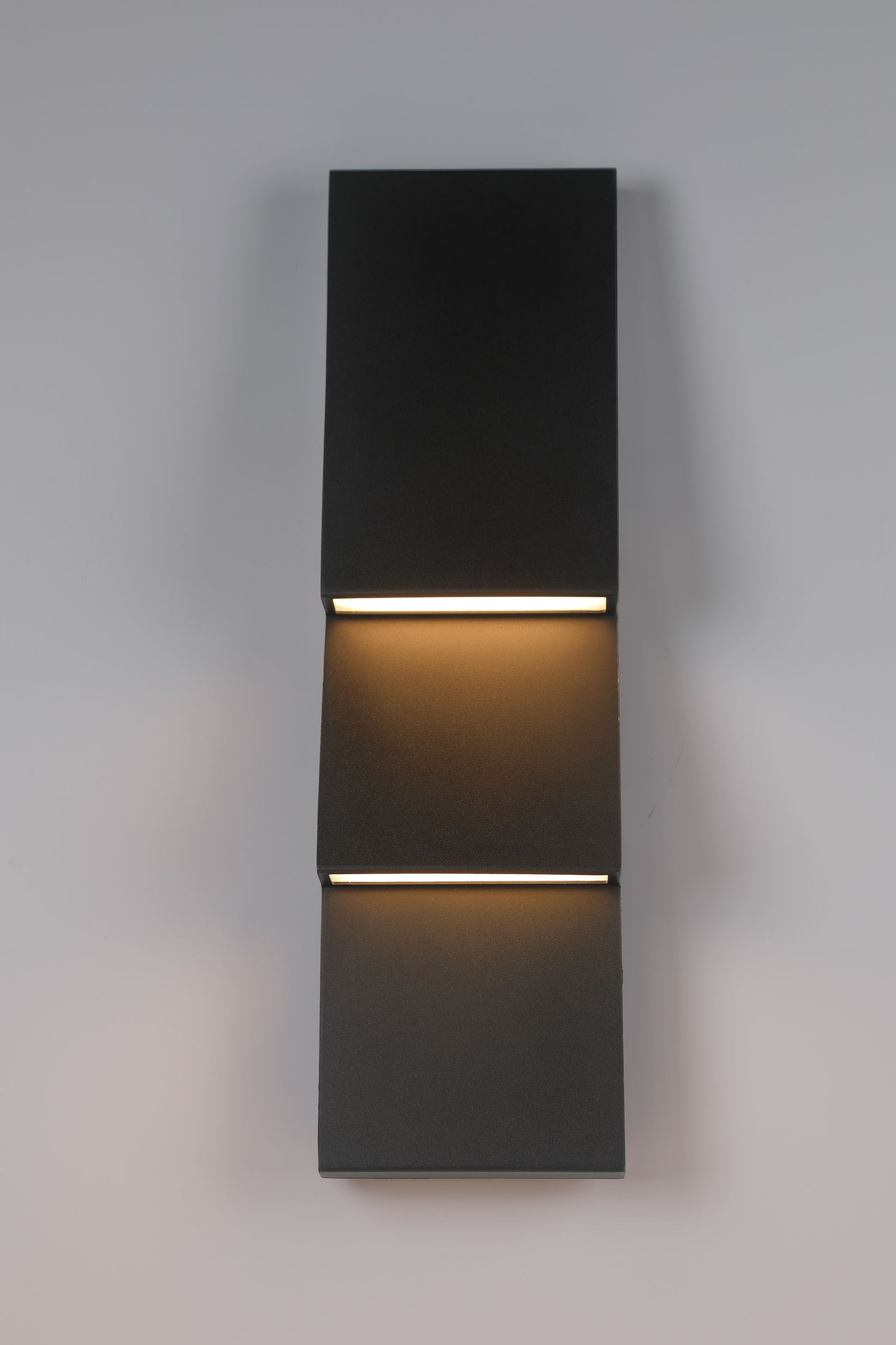 Nanton 2-Light 19" Integrated LED Outdoor Wall Sconce