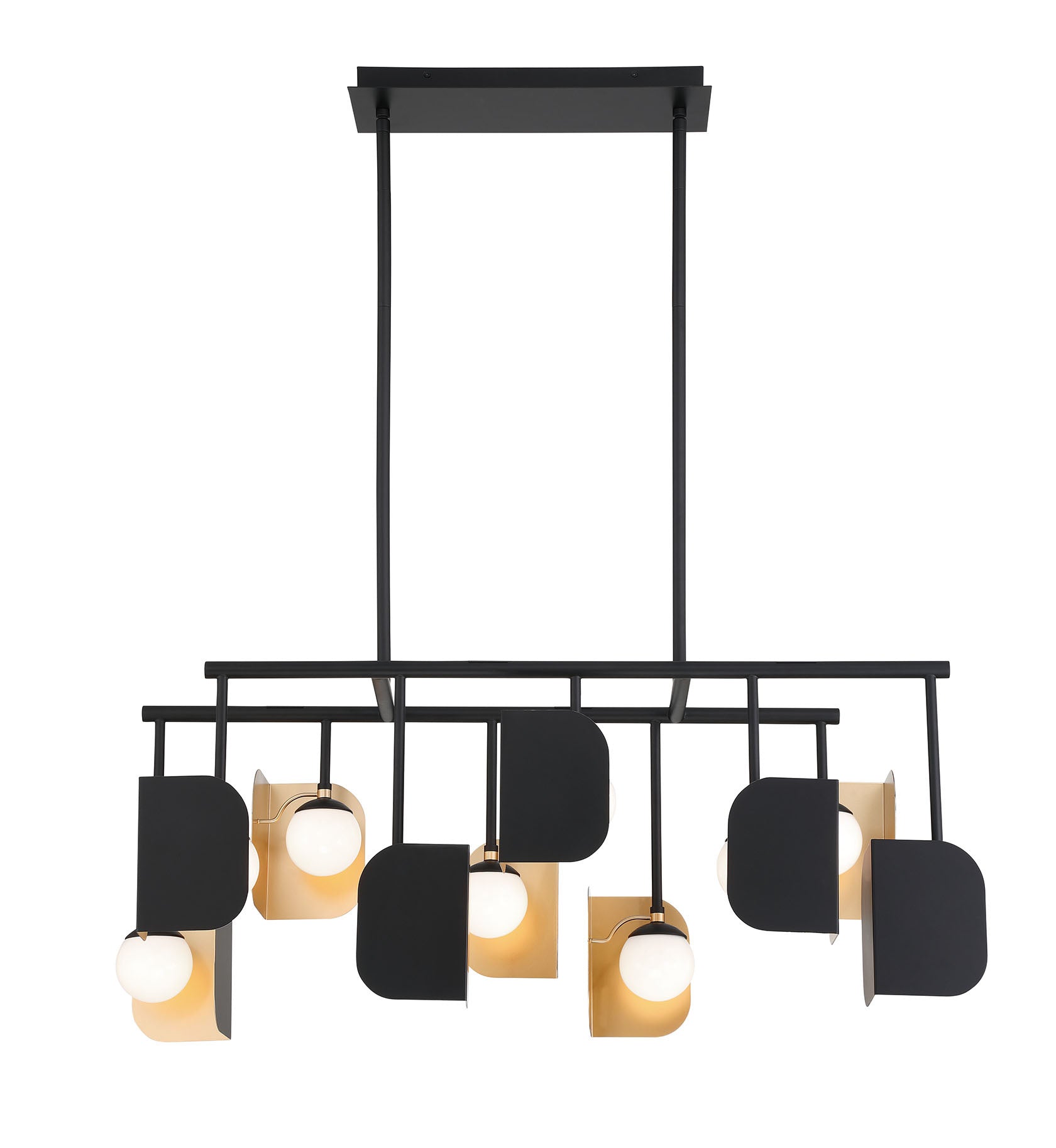 Cornice 10-Light 45" Integrated LED Linear Chandelier