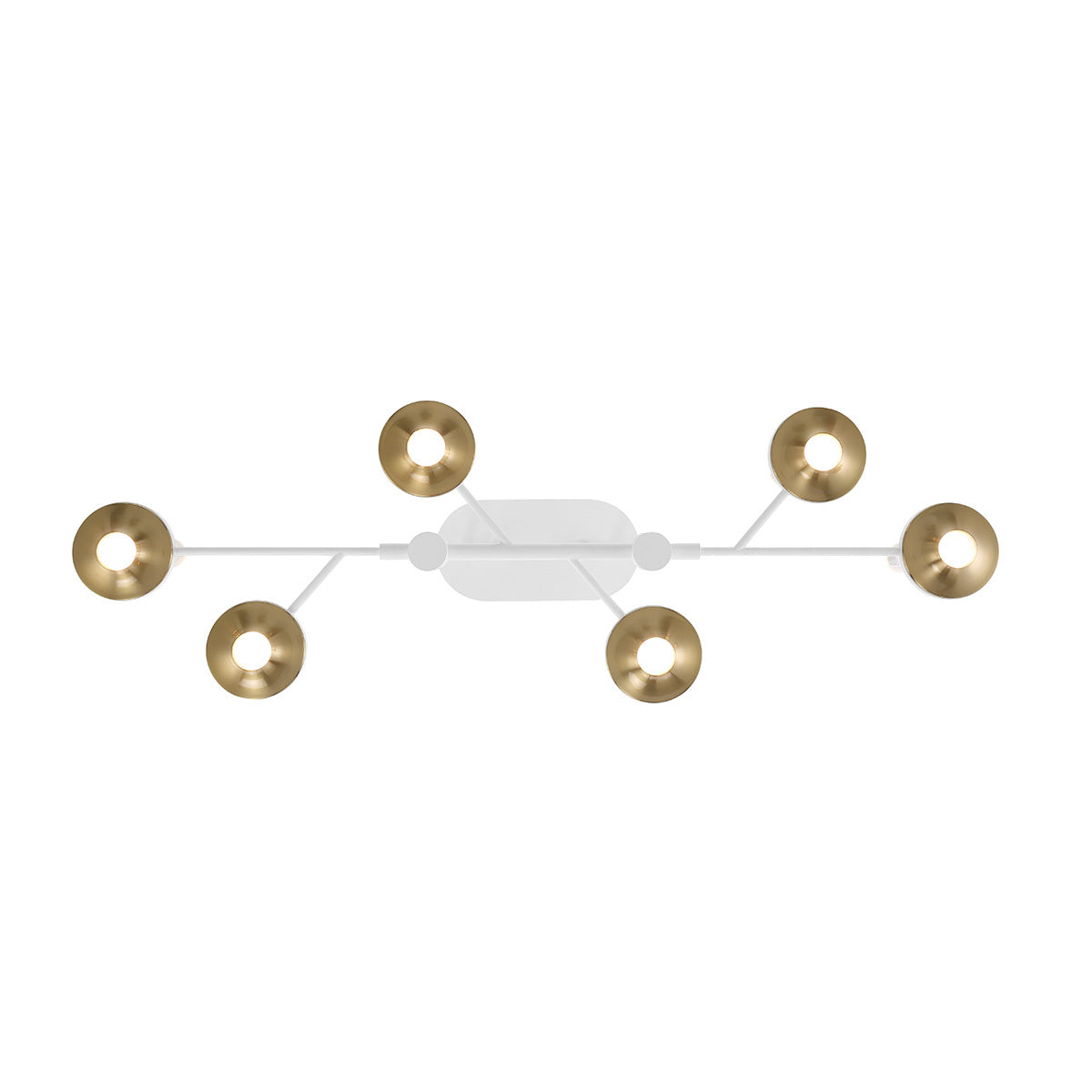 Torcia 6-Light 31" Integrated LED Chandelier