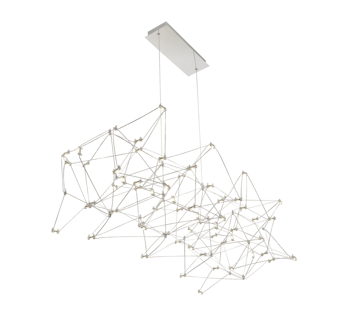 Leonardelli 49" Integrated LED Linear Chandelier