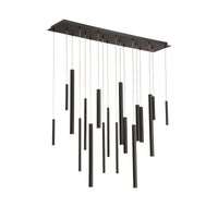 Santana 18-Light 42" Integrated LED Multi Drop Chandelier