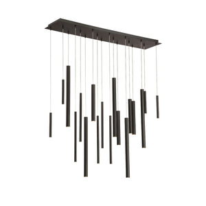 Santana 18-Light 42" Integrated LED Multi Drop Chandelier