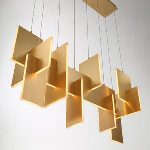 Coburg 3-Light 42" Integrated LED Linear Chandelier