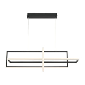 Bordo 3-Light 38" Integrated LED Linear Chandelier