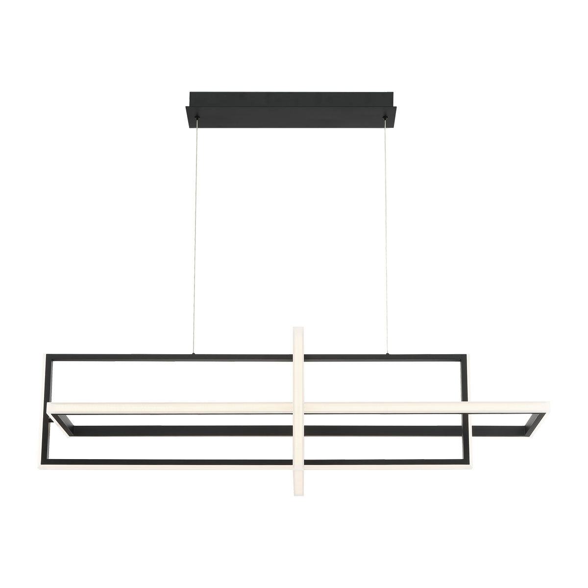 Bordo 3-Light 38" Integrated LED Linear Chandelier