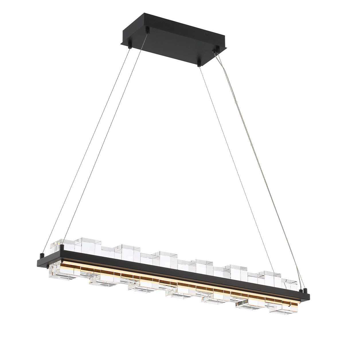 Bruco 35" Integrated LED Linear Chandelier