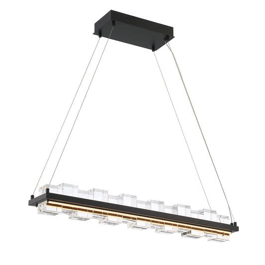 Bruco 35" Integrated LED Linear Chandelier