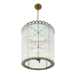 Glasbury 2-Tiers 8-Light 27" Chandelier