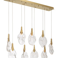 Jateo 13-Light 51" Integrated LED Linear Chandelier