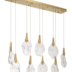 Jateo 13-Light 51" Integrated LED Linear Chandelier