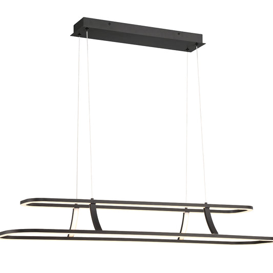 Cadoux 44" Integrated LED Linear Chandelier