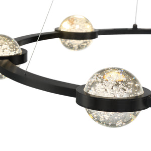 Circolo 6-Light 36" Integrated LED Chandelier