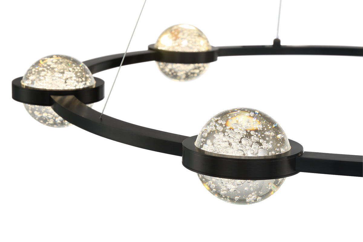 Circolo 6-Light 36" Integrated LED Chandelier