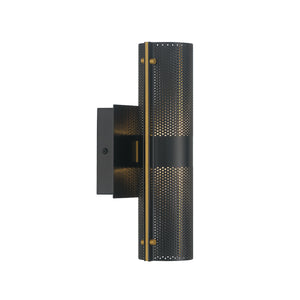 Westcliffe 2-Light 12" Integrated LED Outdoor Wall Sconce