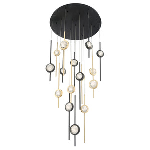 Barletta 16-Light 32" Integrated LED Grand Chandelier