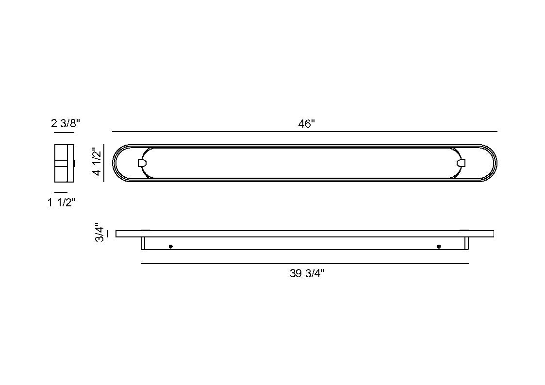 Noga 46" Integrated LED Vanity