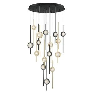 Barletta 16-Light 32" Integrated LED Grand Chandelier