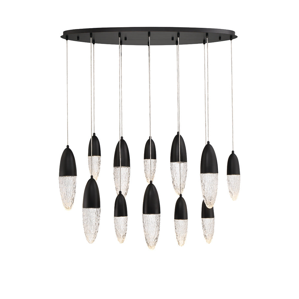 Ecrou 12-Light 44" Linear Chandelier