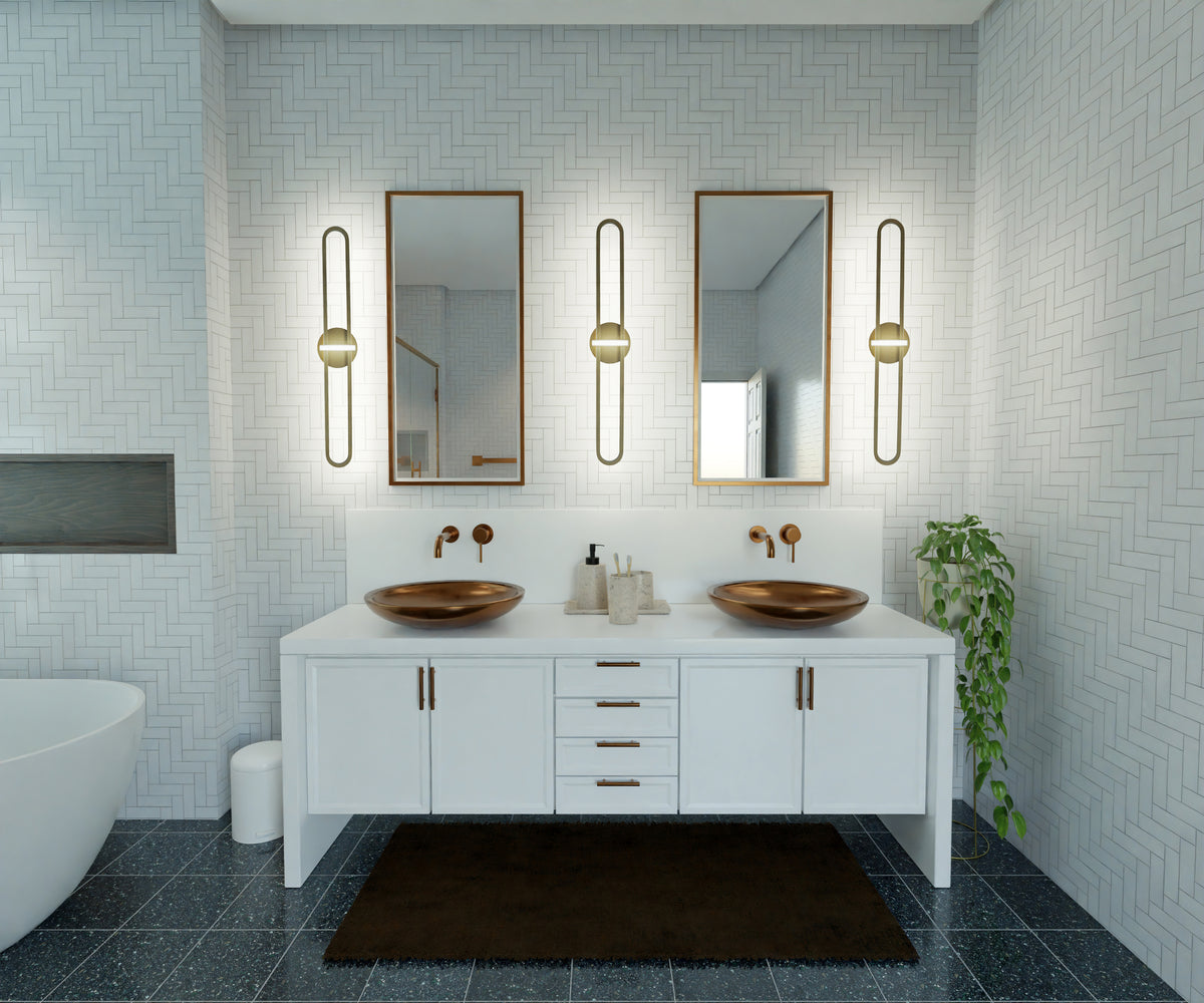 Botton 36" Integrated LED Wall Sconce