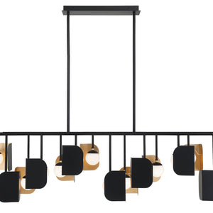 Cornice 14-Light 60" Integrated LED Grand Chandelier