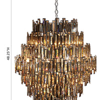 Vienna 28-Light 48" Grand Chandelier