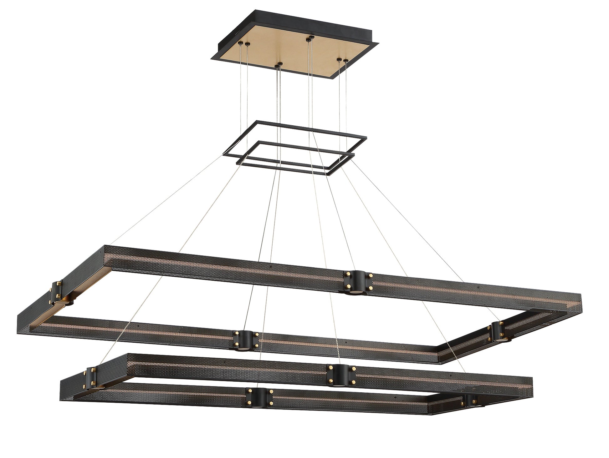 Admiral 2-Tiers 2-Light 50" Integrated LED Grand Chandelier
