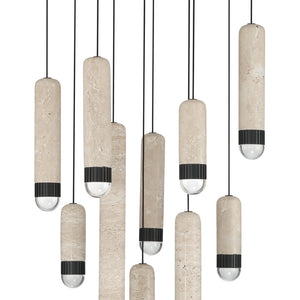 Cambre 10-Light 22" Integrated LED Multi Drop Chandelier