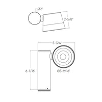 Orbit DALS CONNECT PRO Smart Landscape Spot Light with 6" tube