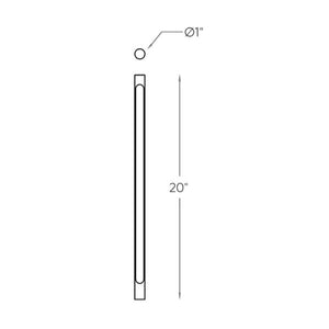Axis DALS CONNECT PRO Smart Stick Light (20") with 6" metal stake