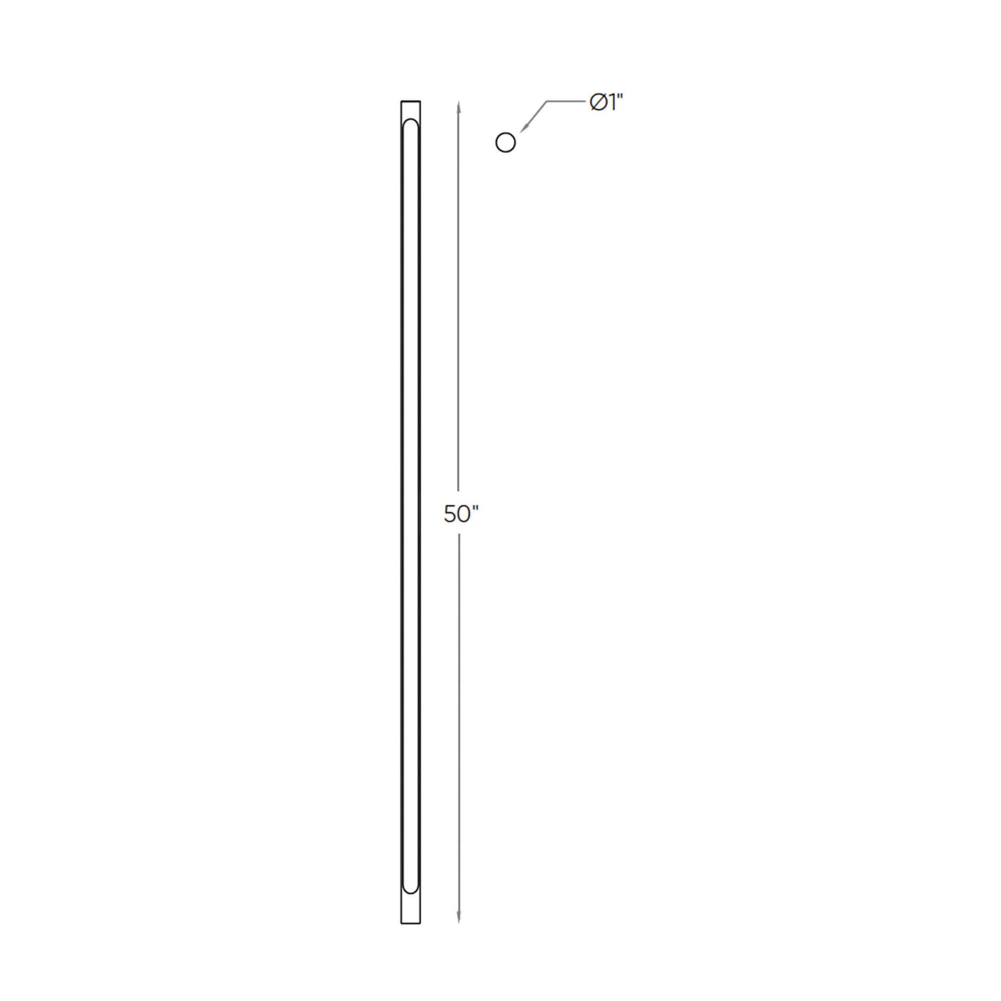 Axis DALS CONNECT PRO Smart Stick Light (50") with 6" metal stake