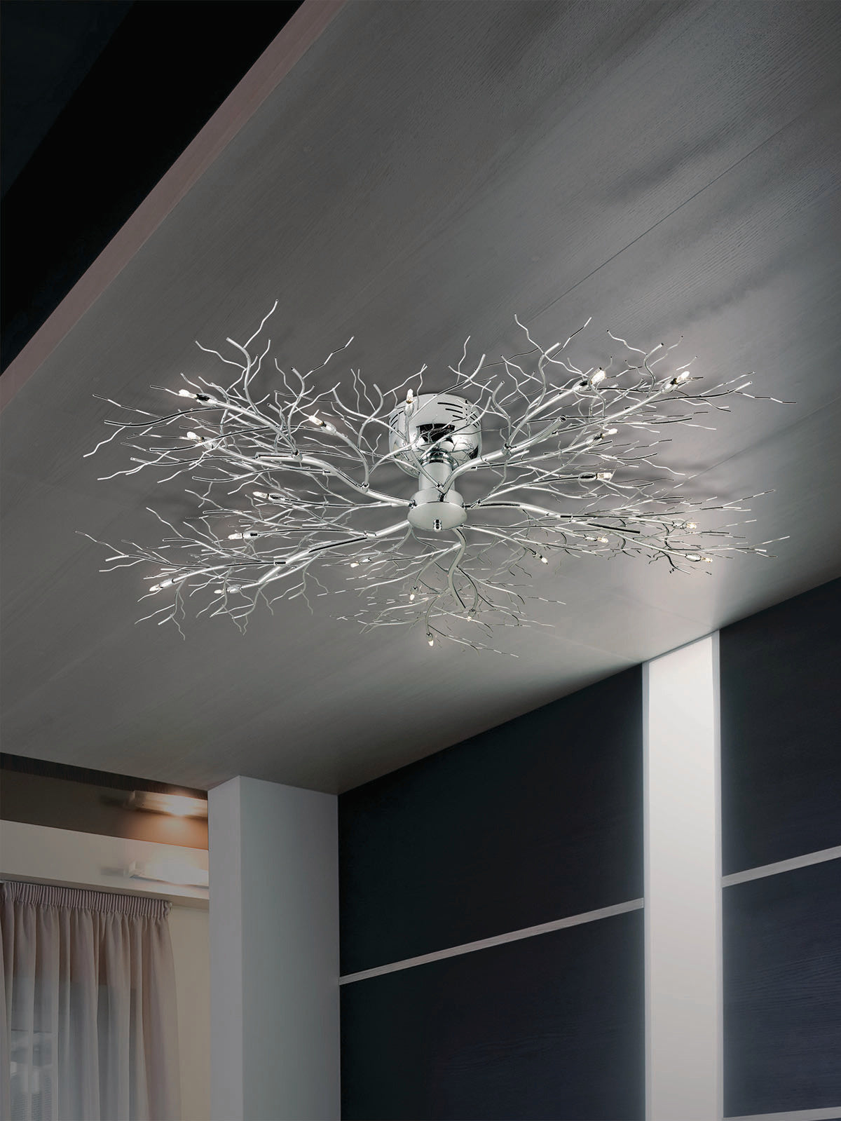 Autumn 20-Light 45" Flush Mount