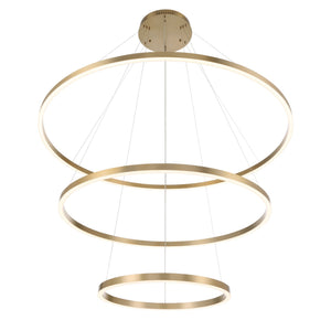 Spunto 3-Tiers 3-Light 61" Integrated LED Grand Chandelier