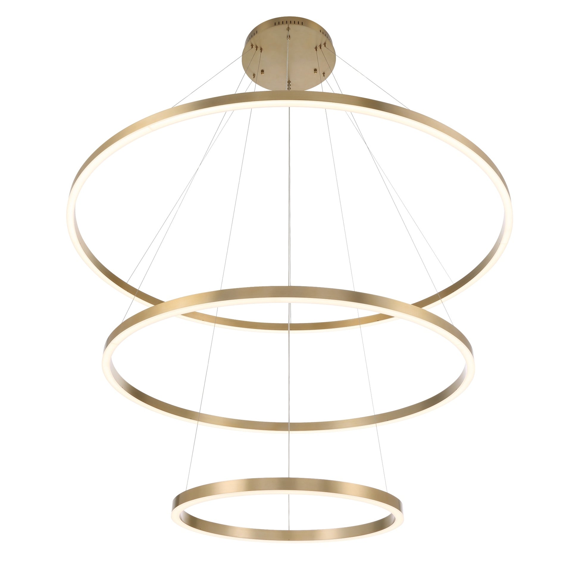 Spunto 3-Tiers 3-Light 61" Integrated LED Grand Chandelier