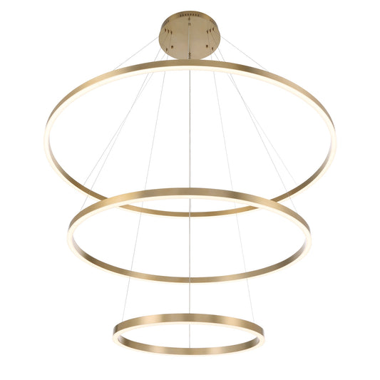 Spunto 3-Tiers 3-Light 61" Integrated LED Grand Chandelier