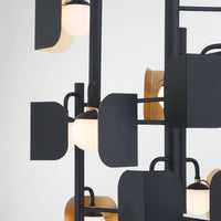 Cornice 12-Light 42" Integrated LED Chandelier