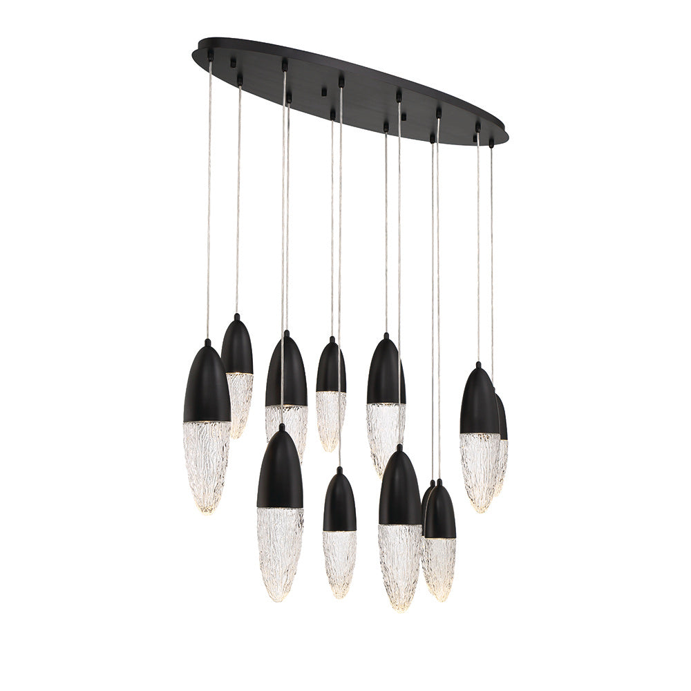 Ecrou 12-Light 44" Linear Chandelier