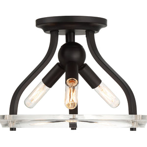 Meridian 3-Light Ceiling Light