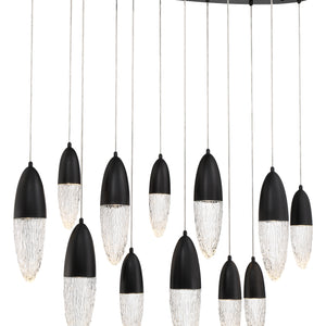 Ecrou 12-Light 44" Linear Chandelier