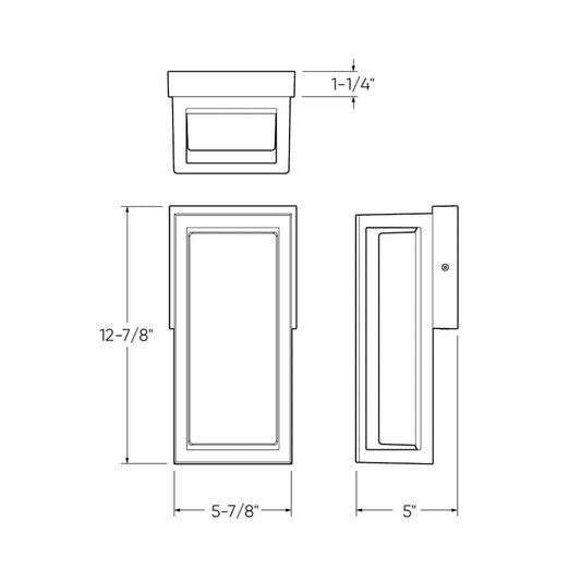 Frame Dals Connect PRO Smart cage sconce, with smart button