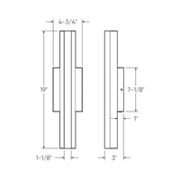 Architect Wall 19 Inch Smart LED Linear Sconce
