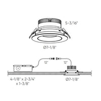 Revolve 6" Gimbal Recessed 5CCT