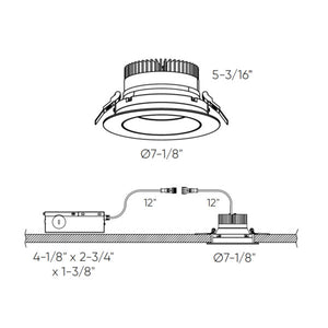 Revolve 6" Gimbal Recessed 5CCT