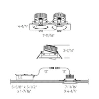 Revolve Double GBR35 Recessed 5 CCT