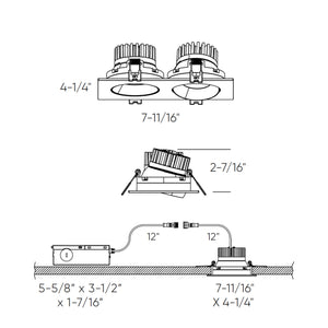 Revolve Double GBR35 Recessed 5 CCT