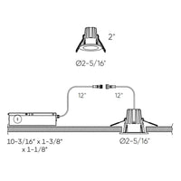 RGR Round regressed recessed light
