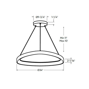 Pyra Triangle Pendant 5CCT