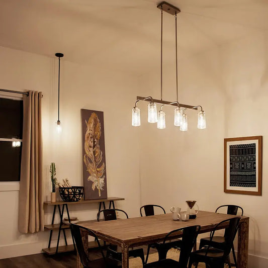 Braelyn Linear Chandelier 6Lt