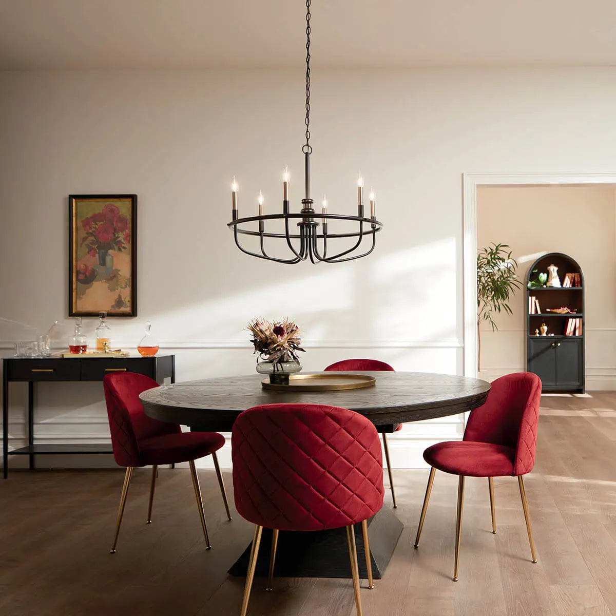 Capitol Hill Chandelier 6Lt
