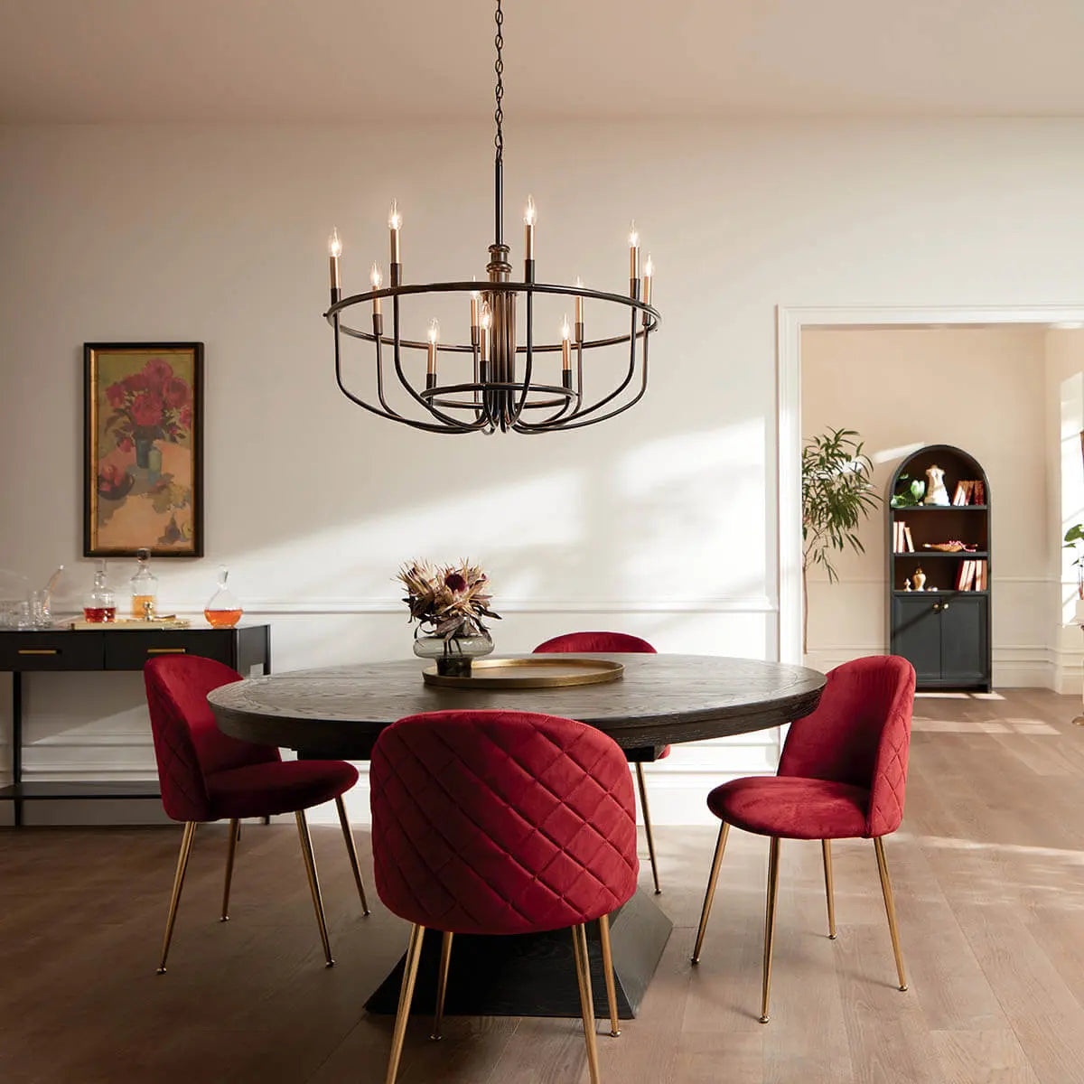 Capitol Hill Chandelier 12Lt